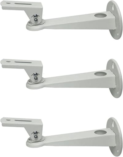 Projector Wandmontage - Universele Beugel - Thuisbioscoop Creëren - Draaibaar Metalen Ontwerp - 2 Stuks - Wit