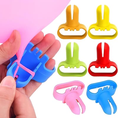 Dailygoody - Ballonnen accessoires - Snel en eenvoudig binden - 6 stuks - Perfect voor bruiloften en feesten - Decoratieve clips - Ballonnen decoratie