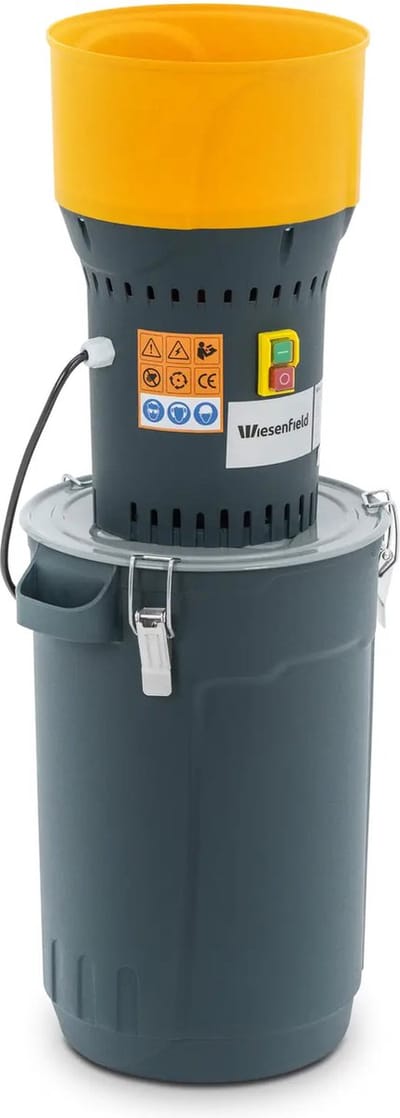 Wiesenfield Elektrische graanmolen - 25 l - 300 kg/u - 1300 W 10280444
