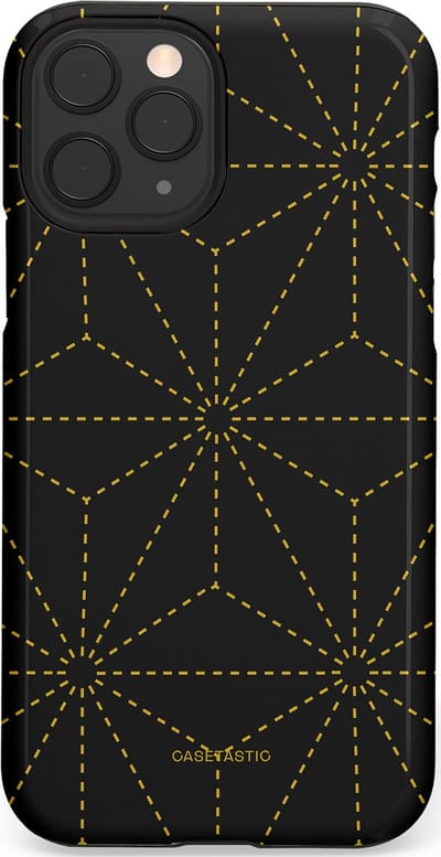 Casetastic Hoesje Geschikt voor Apple iPhone 11 Pro - Stijlvolle Beschermende Duo-layer Case - Vouwlijn