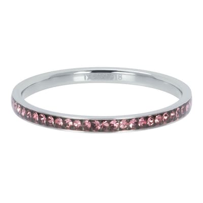iXXXi Vulring Zirconia Pink Zilver | Maat 16