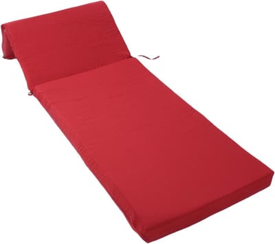 Loungekussen - Zonkussen Terras - Buiten Ontspannen - Waterdicht Weerbestendig - 55x183cm - Bourgondië