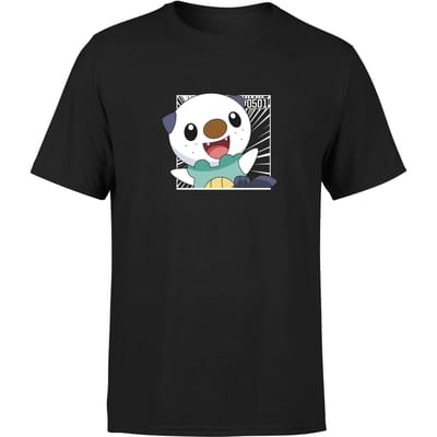 Pokemon Oshawott Men's T-Shirt - Black - S
