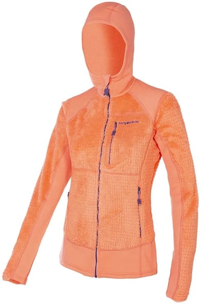 Trangoworld Trx2 Loft Pro Vd Fleece Met Volledige Rits Oranje M Vrouw