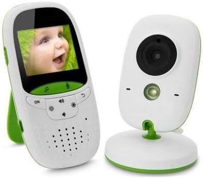 Babyfoon Camera - Video Monitor - Kind Bewaken - Nachtzicht Ingebouwd - 599 x 259 x 1199 cm - Wit