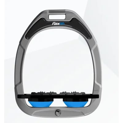 Plat Ultra Grip Aluminium/Zwart/Blauw Flex-On Green Composite