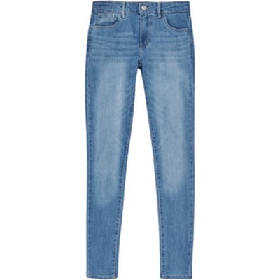 Levi´s ® Kids 710 Super Skinny Broek Blauw 24 Months Meisje