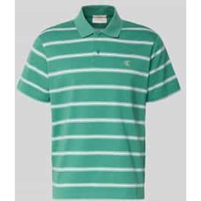 regular fit poloshirt met gestikt logo