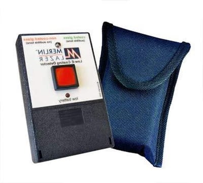 Glas Coating Detector - Isolatieglas Test - Kwaliteit Controleren - Snelle Meting - Compact Formaat - Zwart