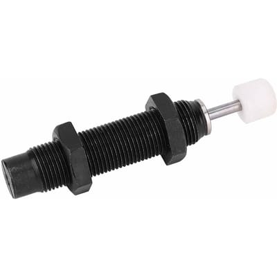 Amortisseur de Choc à Pression d'Huile M12x10mm Course Amortisseur Hydraulique à Pression d'Huile pour Vérin Pneumatique à Air