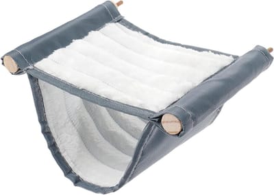 Vogelhangmat voor Kooi - Dubbel Laag - Pluche en Canvas - Warm en Gezellig Bed - ShopVlot