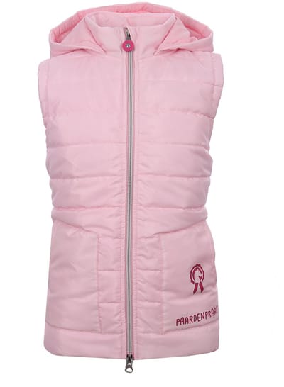 Paardenpraattv Bodywarmer Paardenpraat By Ej George Kids Lichtroze - XS