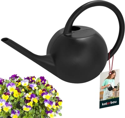 Tuin Gieter - Balkon Gieter - Plantjes Water Geven - Lange Smalle Tuit - 12 Liter - Zwart