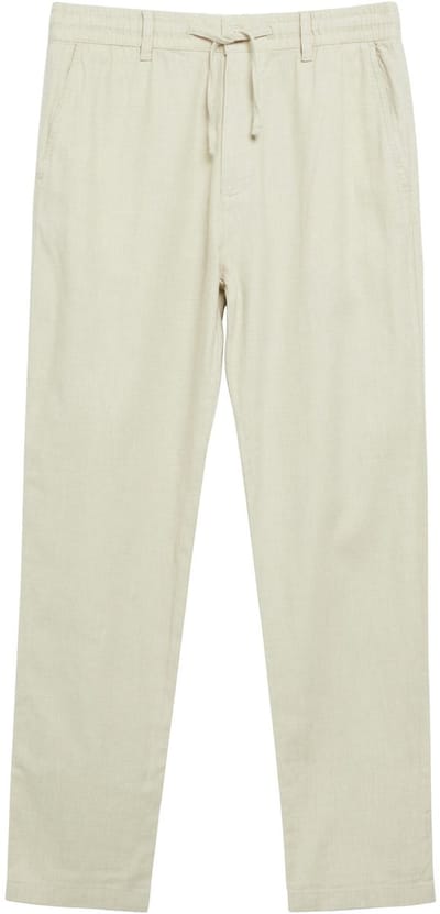 s.Oliver - male - Detroit: Relaxed fit broek van linnenmix