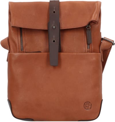 HAROLD'S Leren Schoudertas Mount Crossbag Cognac Bruine