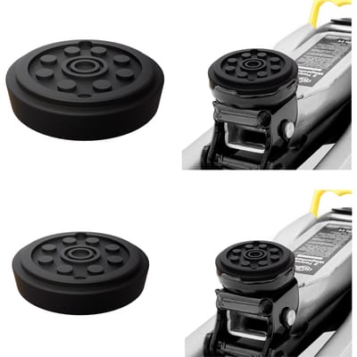 Deuba® Set van Rubberen Pad Universeel en Universeel XL voor Autokrik Hefbrug