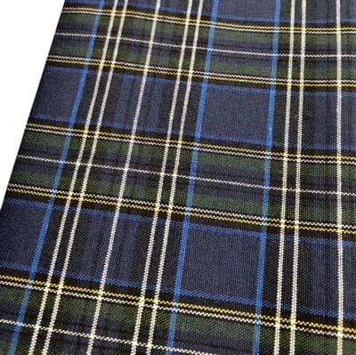 Stoffen Servetten Windsor – Blauw Geruit – 40x40 cm – Set van 4 - Engelse Ruit / Tartan – Klassiek & Feestelijk