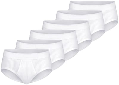 Schiesser Heren slip / onderbroek 6 pack Cotton Essentials Authentic