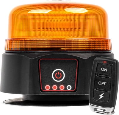 ABC-Led LED Flitslamp met afstandsbediening - professioneel - ECE R65 R10