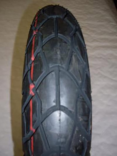 120-90-10 kyoto band voor honda 50 nps zoomer scooter 2004 tot 2010 av nieuw