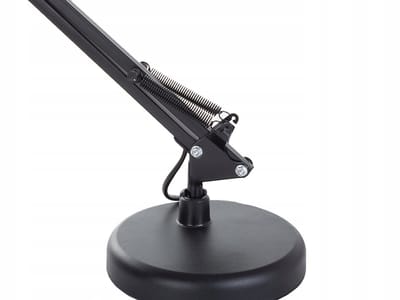 Bureaulamp - Verstelbaar - Retro - Klassiek - 1x40 watt - Zwart