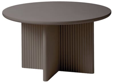 Salontafel Palma rond Ø80 cm - Taupe