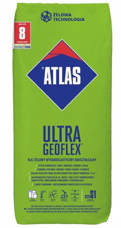 Atlas Geoflex Ultra flexibele tegellijm 25 KG