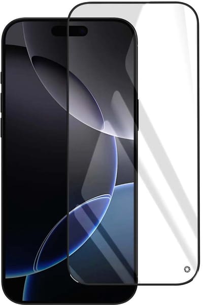 Force Case, Screenprotector geschikt voor iPhone 17 / 16 Pro - Ceramic Shield 2.5D, Transparant