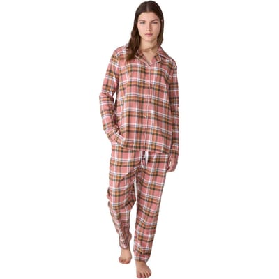 JJB3 Katoenen pyjama met lange mouwen voor dames