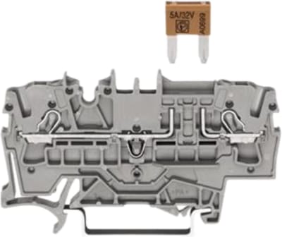 Wago 2002-1681 WAG 2-DRAADS PCB ZEKERINGSKLEM per 50