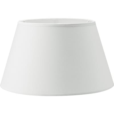 Home Sweet Home - Stoffen - Stoffen Lampenkap - Conisch - White - Minimalistische stijl - 30 x 20 x 17 cm - E27 fitting - voor Tafellamp - voor