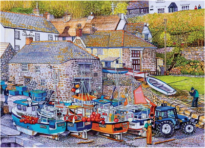 House of Puzzles legpuzzel XXL Cadgwith Cove 500 stukjes volwassenen.