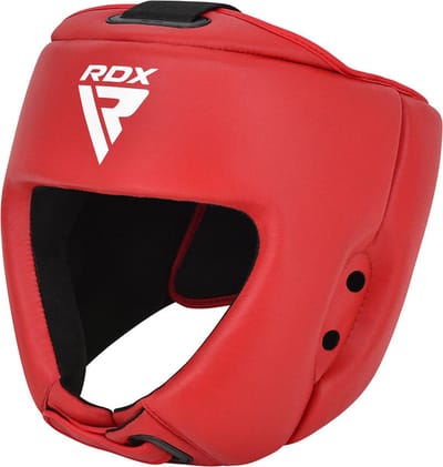 RDX Sports IBA Hoofdbeschermer Amateur Competition Rood - Maat: S - Boksen - Boks Bescherming - Bokshelm
