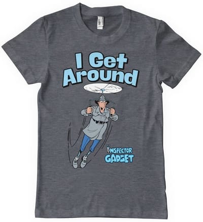 Inspector Gadget T-shirt I Get Around T-shirt CPLG-1-IG001-H60-4