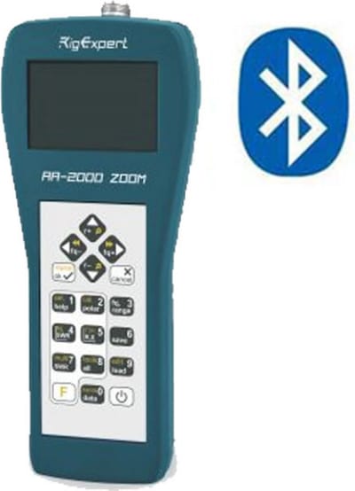 Rigexpert AA-2000 Bluetooth Zoom Antenne Analyzer 0,1-2000 Mhz