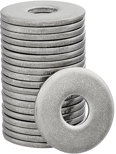 Pack of 25 Large Washers DIN 9021 / ISO 7093 Standard Stainless Steel A2 V2A (Washers M12, 25 Pieces) - ShopVlot