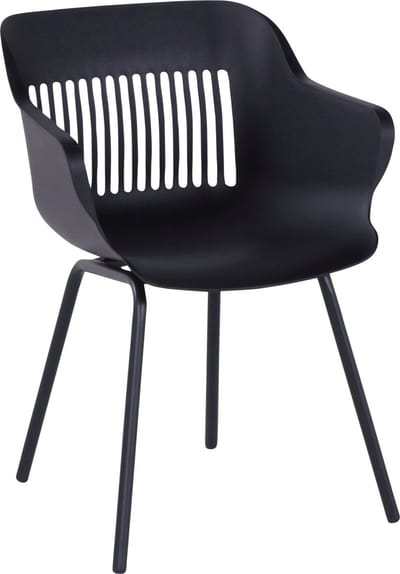 Hartman Jill Alu Rondo Tuinstoel - Set Van 2 - Zwart