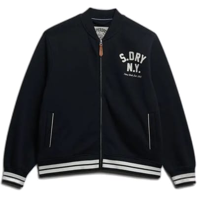 Superdry - Country Club Jersey Bomber - Dames - Hoodies