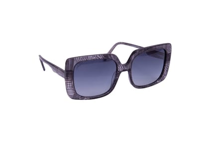 Jackie L Limoges JL-0578A grijs gestreept – grijs polarised TAC - UV400