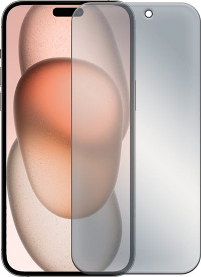 Screenprotector - Geschikt voor Apple iPhone 15 - Privacy Filter - Gehard Glas - Beschermglas - Tempered Glass - Screen Protector