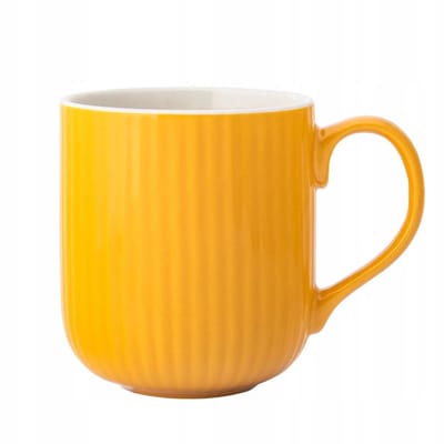 Altom Design Fusion Solar Porseleinen Mok - Zonnig Geel, 400 ml