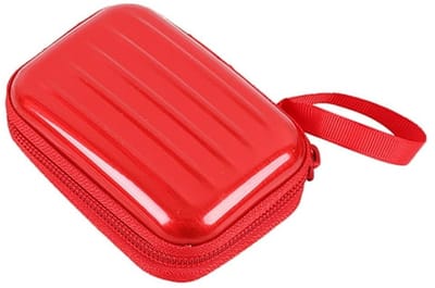 VHV - Opbergdoosje - Mini opbergdoos - Oordopjes doosje - Opbergdoosje met rits - Doosje voor oordopjes - Sieraden opbergdoosje - Reis opbergdoosje - Kleine spullen organizer - Voor reizen - Voor tas - Dagelijks gebruik