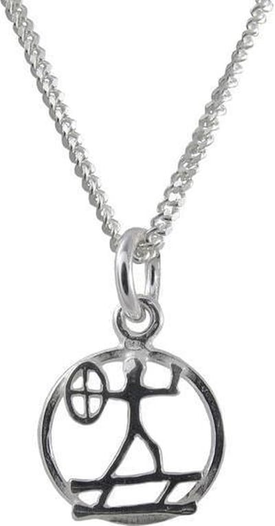 AuBor ®. Hanger. Zilver. De Sjamaan.