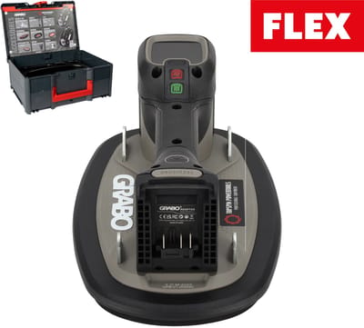 Grabo Pro Brushless in Koffer - met Flex 18V Accu aansluiting - 120 kg hefvermogen