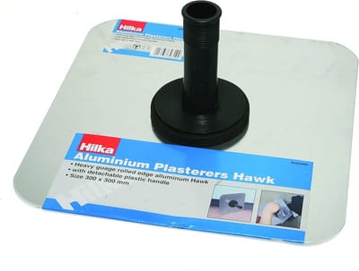 Aluminium Stukadoors Hawk 300x300mm - Zilver