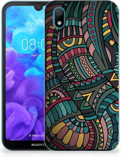 Huawei Y5 (2019) TPU bumper Aztec