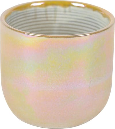 Rasteli Bloempot Curry-Geel D 11,5 cm H 10.5 cm