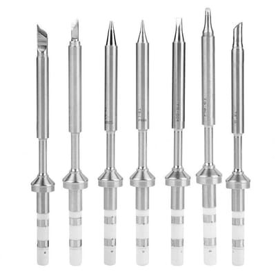 Dailygoody - Soldering Iron Tip - Vervangende Soldering Tip - 70W - Geschikt voor TS100 - Snelle verwarming - Voor Elektronica en Sieraden