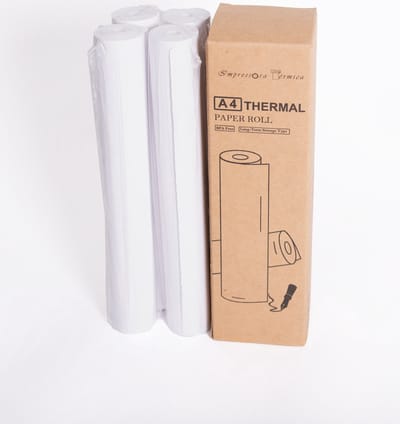 Impressora Térmica® - A4 Papierrollen - Mini Printer - Thermische Papierrollen - Printpapier - 4 STUKS - 120 vellen papier