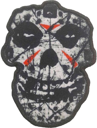 Misfits - Friday 13th Skull Patch - Zwart/Wit